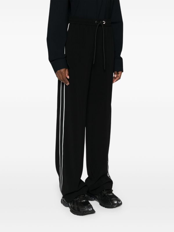 Browns Moncler Black Straight-Leg Track Pants | Browns Regular-Fit & Straight Leg Pants