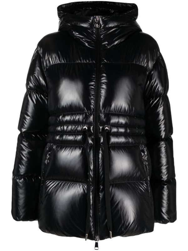 browns Moncler Black Taleve Padded Coat | Browns Puffer Coats