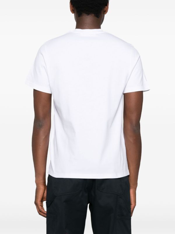 Browns Moncler Crest Logo-print T-shirt | Browns T-Shirts