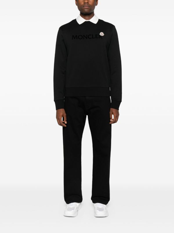 Browns Moncler Double Logo Sweatshirt | Browns Sweatshirts
