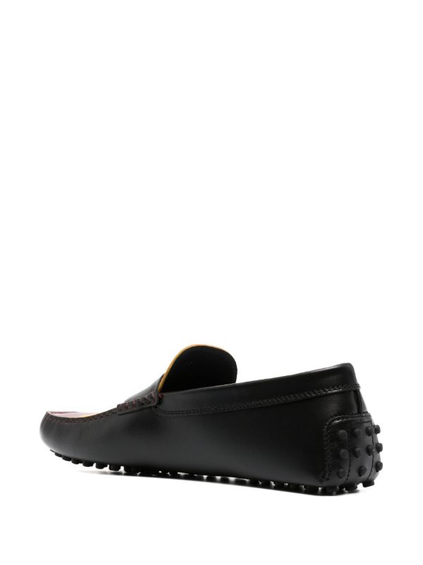 Browns Moncler Genius X Palm Angels Black Gommino Loafers | Browns Loafers