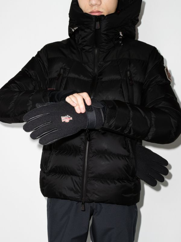Browns Moncler Grenoble Black Camurac Padded Jacket | Browns Ski Jackets