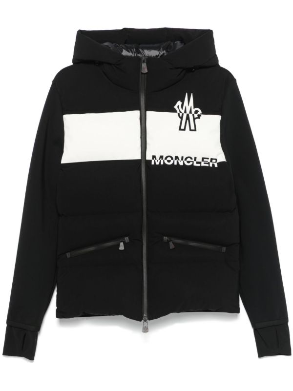 browns Moncler Grenoble Black Padded Jacket | Browns Down Jackets