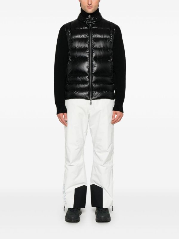 Browns Moncler Grenoble Black Padded Jacket | Browns Ski Jackets