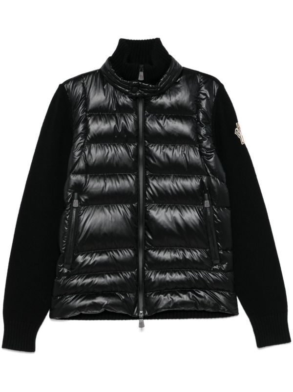 browns Moncler Grenoble Black Padded Jacket | Browns Ski Jackets
