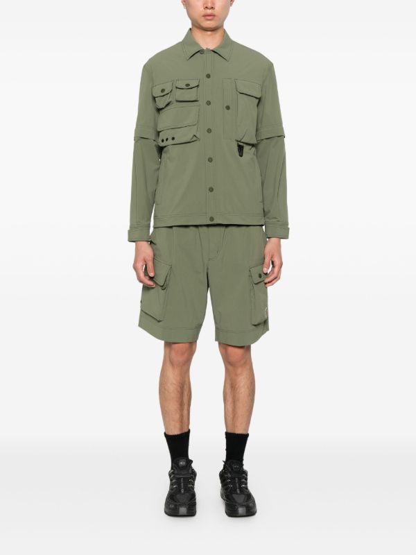 Browns Moncler Grenoble Cordura Track Shorts | Browns Bermuda Shorts