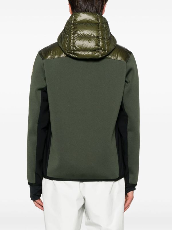 Browns Moncler Grenoble Green Padded Jacket | Browns Ski Jackets
