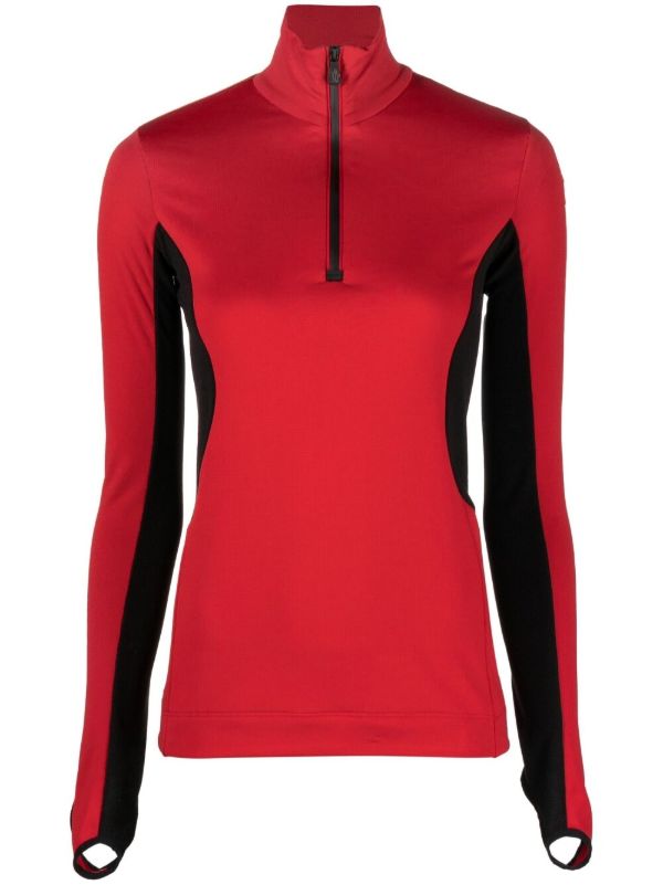 browns Moncler Grenoble logo-patch high-neck top | Browns Base Layers