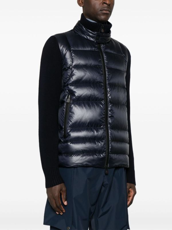 Browns Moncler Grenoble Padded Zip-Up Cardigan | Browns Cardigans