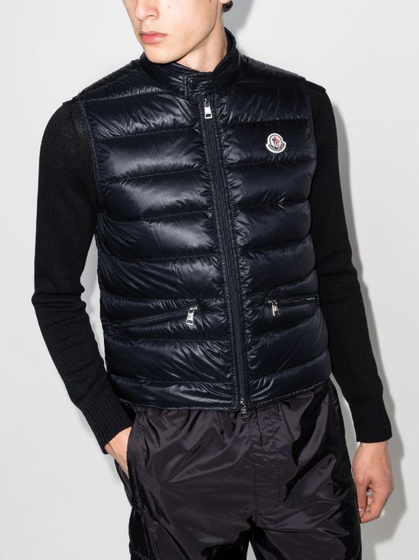 Browns Moncler Gui Padded Gilet | Browns Waistcoats & Gilets