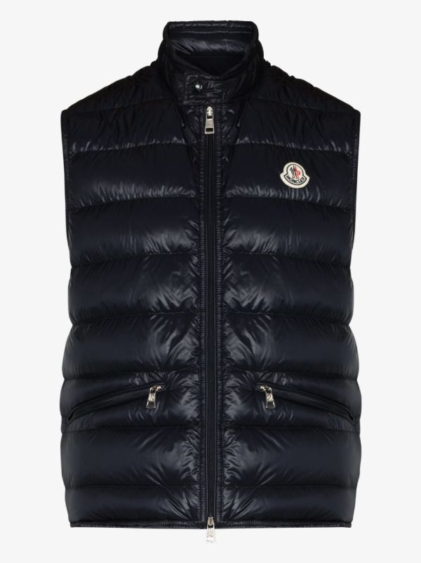 browns Moncler Gui padded gilet | Browns Waistcoats & Gilets