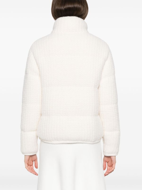 Browns Moncler Knitted Puffer Jacket | Browns Down Jackets