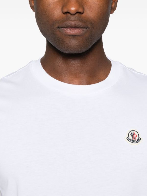Browns Moncler Logo-appliqué T-shirts (pack Of Three) | Browns T-Shirts
