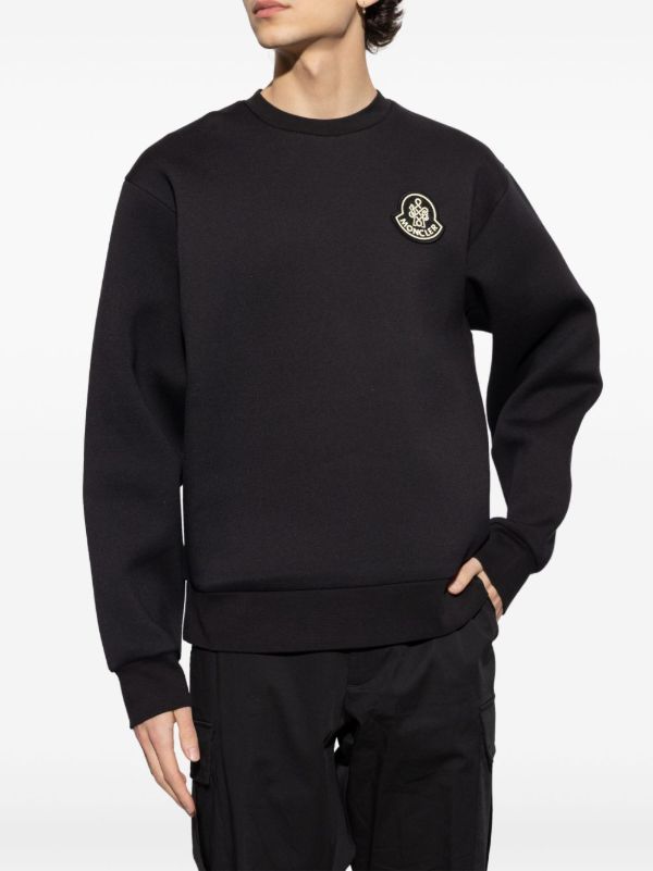 Browns Moncler Logo-Patch Sweatshirt | Browns Sweatshirts