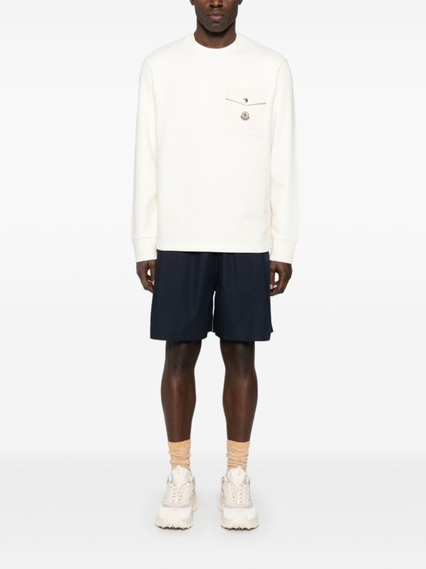 Browns Moncler Logo-Patch Sweatshirt | Browns Sweatshirts