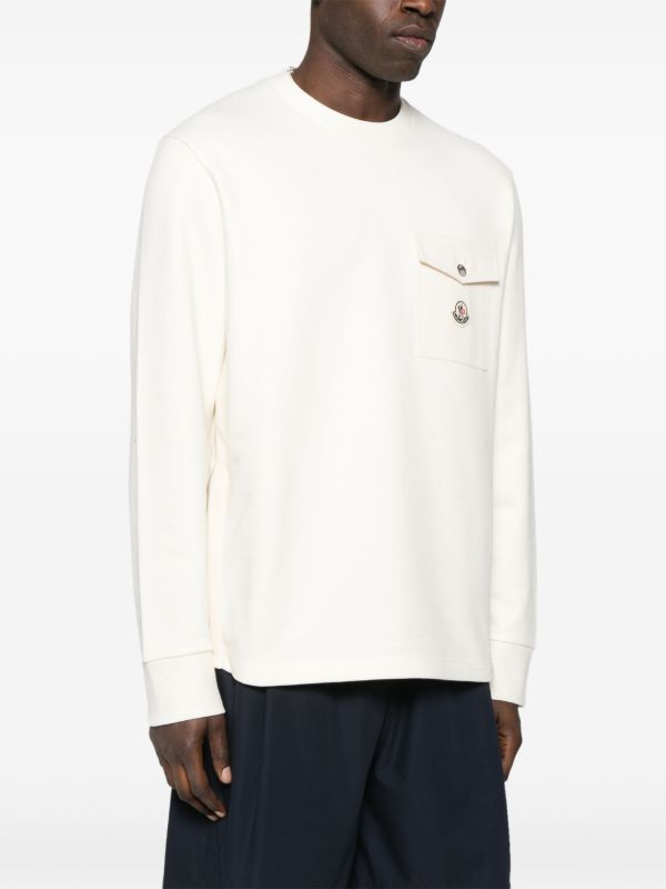 Browns Moncler Logo-Patch Sweatshirt | Browns Sweatshirts