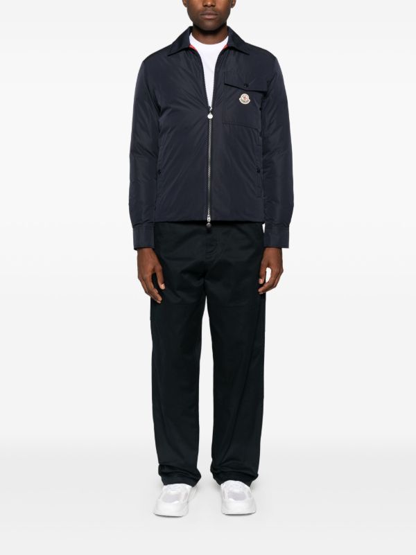Browns Moncler Logo-patch Trousers | Browns Regular-Fit & Straight Leg Pants
