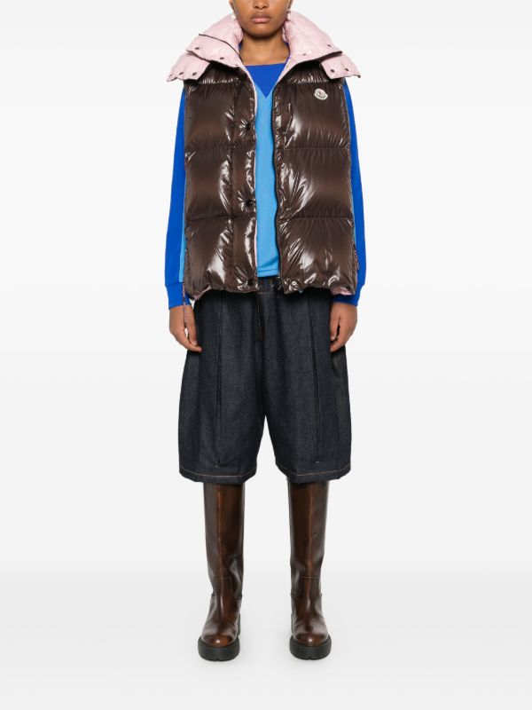 Browns Moncler Luzule Down Gilet | Browns Waistcoats & Gilets