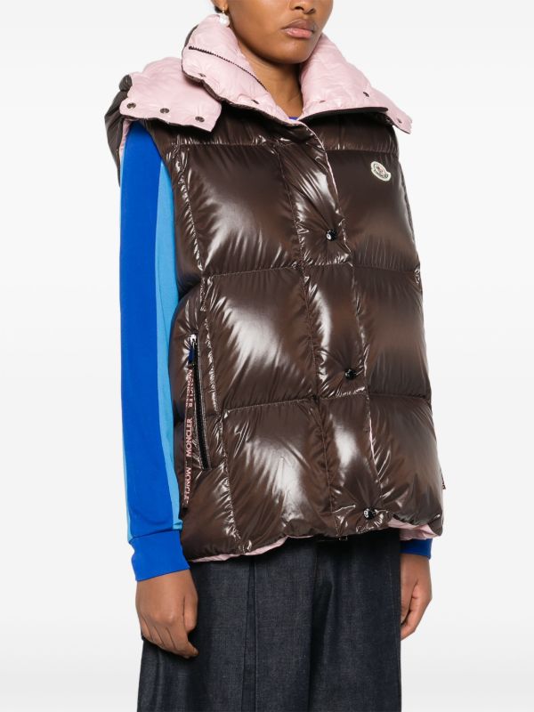 Browns Moncler Luzule Down Gilet | Browns Waistcoats & Gilets