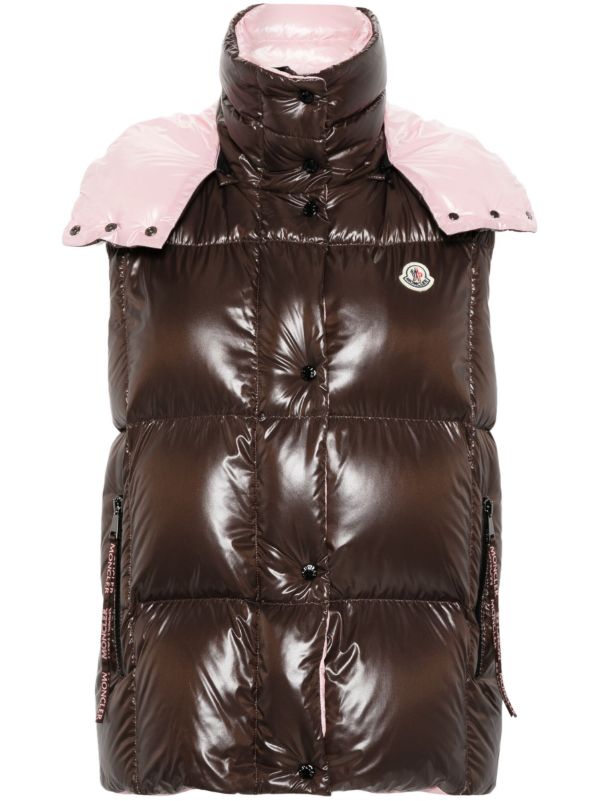 browns Moncler Luzule down gilet | Browns Waistcoats & Gilets