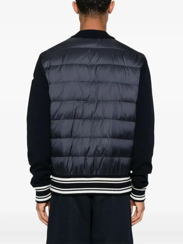 Browns Moncler Panelled Bomber Jacket | Browns Sport Jackets & Windbreakers
