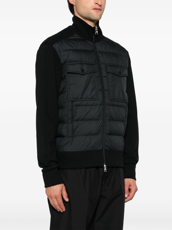 Browns Moncler Panelled Padded Jacket | Browns Down Jackets