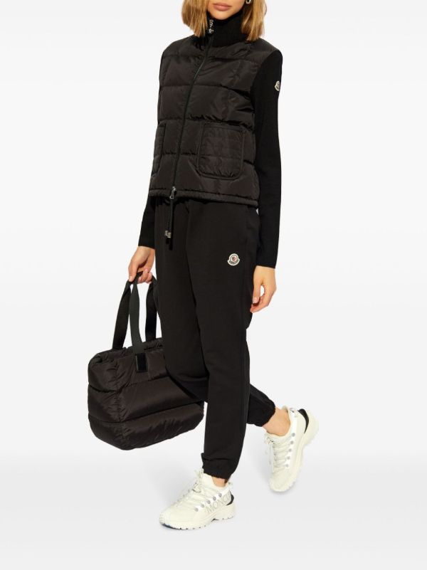 Browns Moncler Panelled Puffer Jacket | Browns Down Jackets