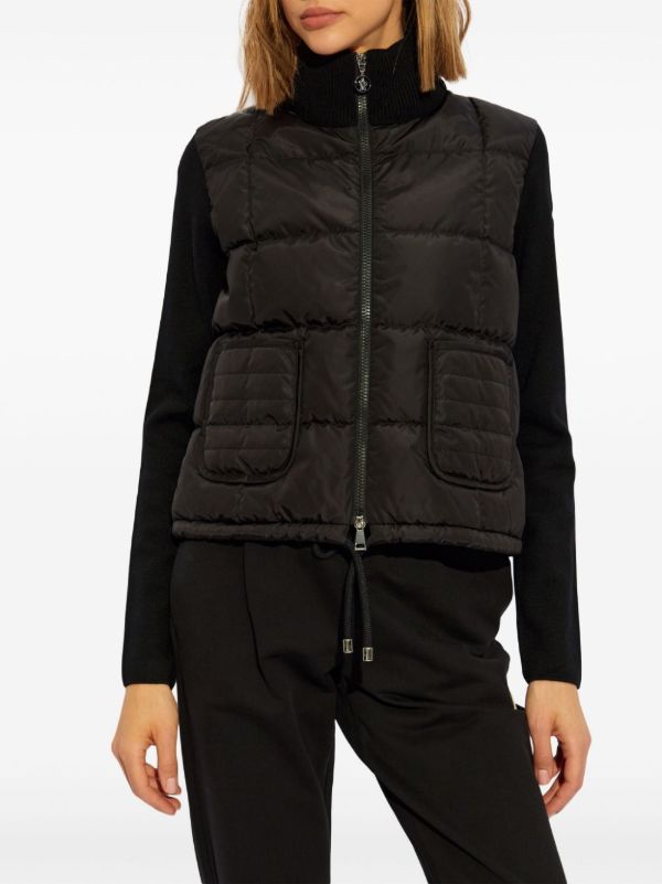 Browns Moncler Panelled Puffer Jacket | Browns Down Jackets