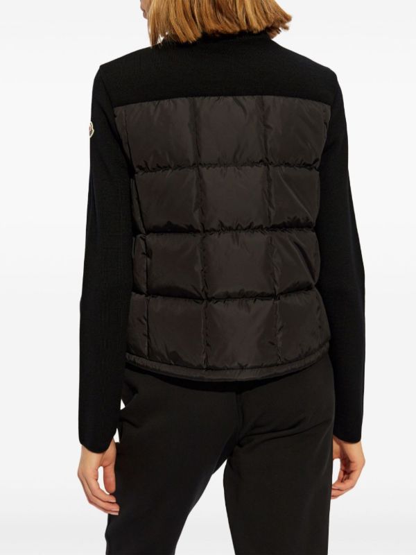 Browns Moncler Panelled Puffer Jacket | Browns Down Jackets
