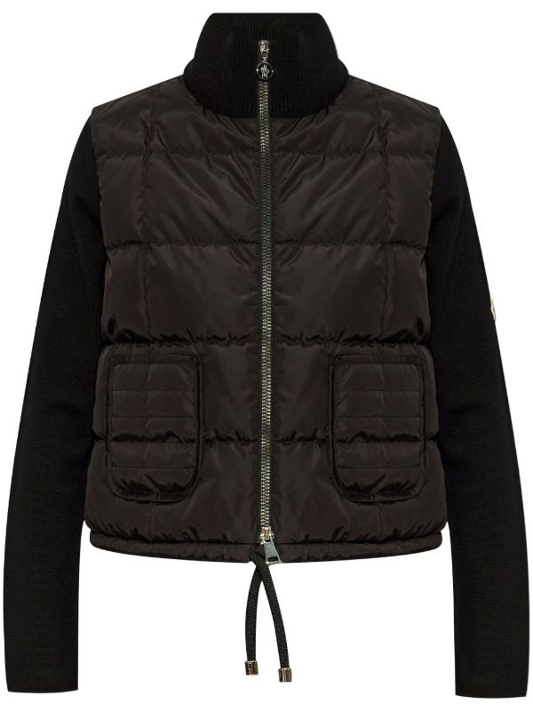 browns Moncler Panelled Puffer Jacket | Browns Down Jackets