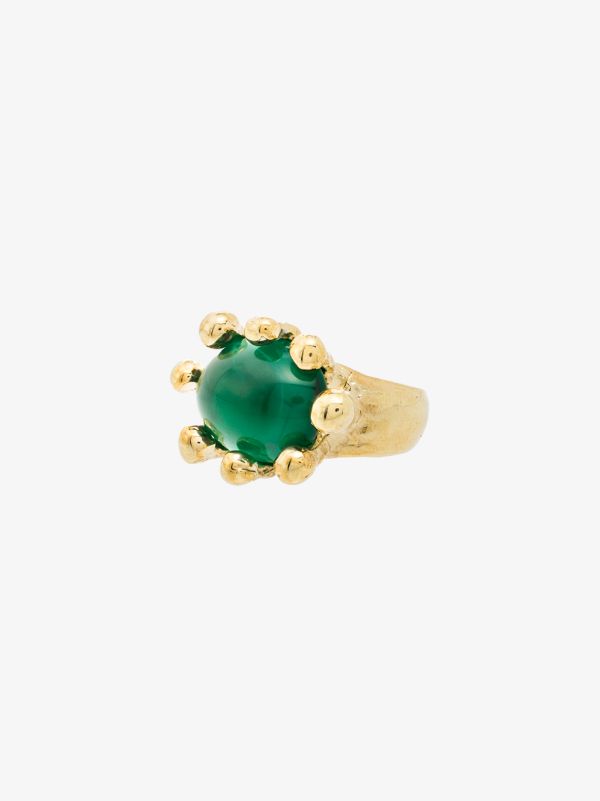 browns Mondo Mondo gold tone Diva ring | Browns Rings