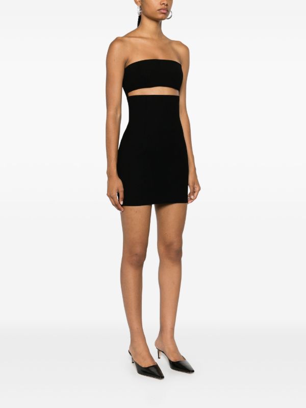 Browns Mônot Black Tube Dress | Browns Cocktail & Party Dresses