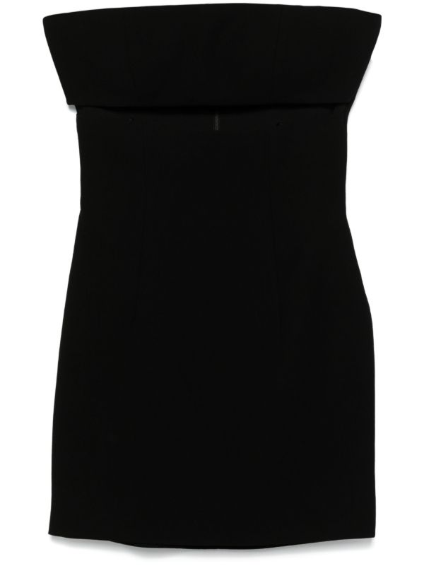 browns Mônot Black Tube Dress | Browns Cocktail & Party Dresses