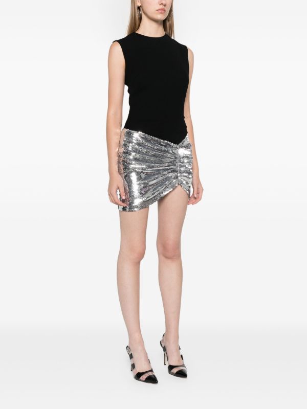Browns Mônot Draped Minidress | Browns Cocktail & Party Dresses
