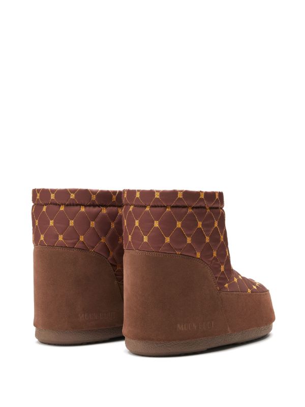 Browns Moon Boot Brown Icon Low Quilted Boots | Browns Boots