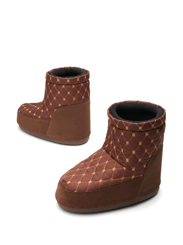 Browns Moon Boot Brown Icon Low Quilted Boots | Browns Boots