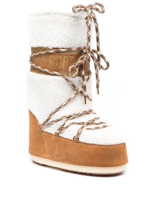 Browns Moon Boot Brown Icon Shearling Snow Boots | Browns Boots
