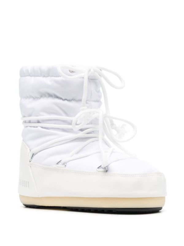 Browns Moon Boot White Icon Light Low Nylon Boots | Browns Ski Footwear