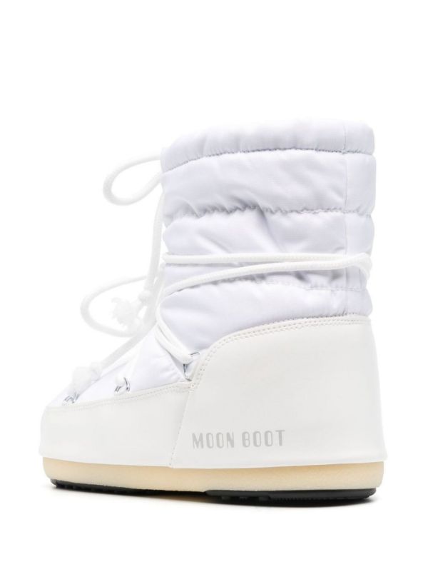 Browns Moon Boot White Icon Light Low Nylon Boots | Browns Ski Footwear
