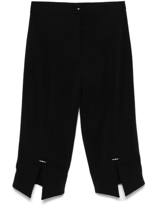 browns Mugler pierced cropped trousers | Browns Cropped Pants
