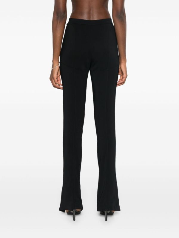 Browns Mugler Pierced Skinny Trousers | Browns Skinny Pants