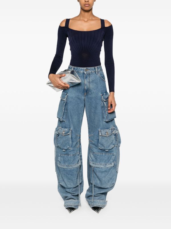Browns Mugler Sculpting Knit Bodysuit | Browns T-Shirts & Jersey Shirts