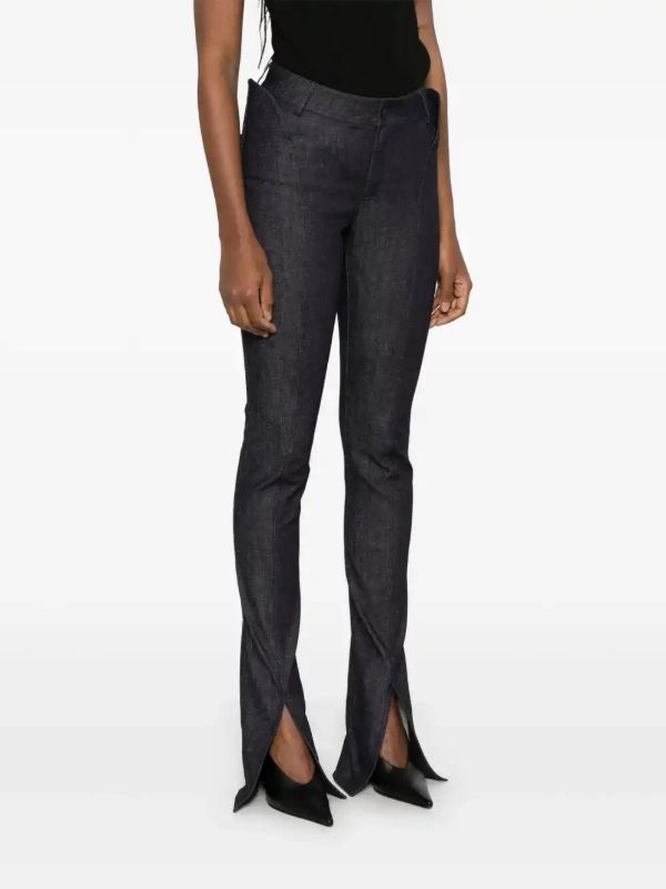Browns Mugler Split-ankles Jeans | Browns Tapered Jeans