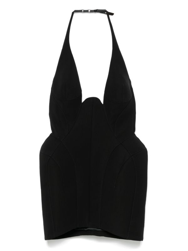 browns Mugler tailored mini dress | Browns Cocktail & Party Dresses