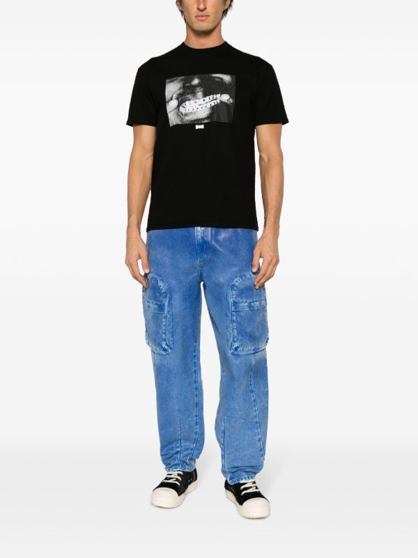 Browns Nahmias Black Grillz Cotton T-shirt | Browns T-Shirts
