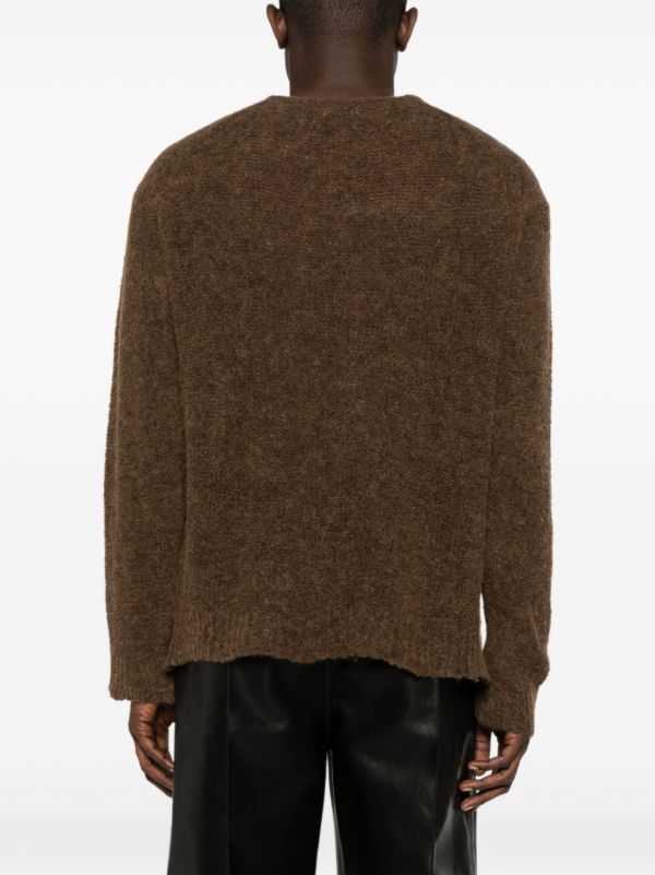 Browns Nanushka Brown Tevin Brushed Jumper | Browns Knitted Sweaters