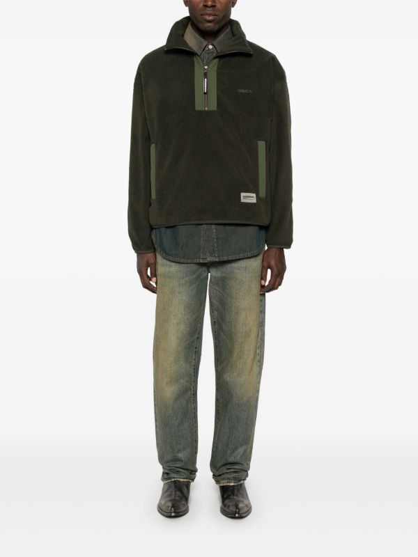 Browns Neighborhood Green Half-Zip Sweatshirt | Browns Sweatshirts