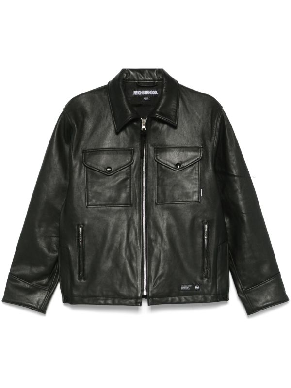 browns Neighborhood leather jacket | Browns Leather Jackets