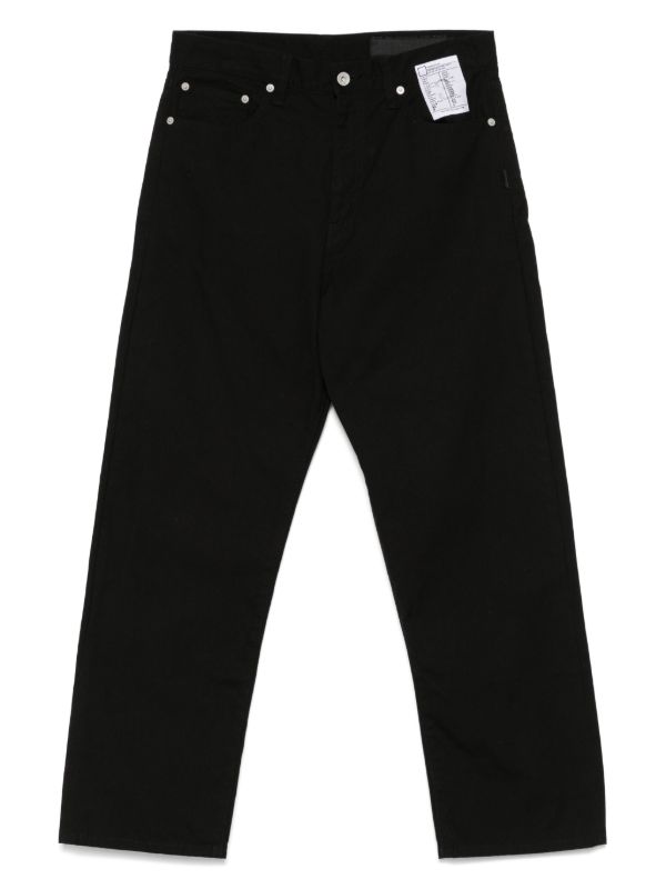 browns Neighborhood logo-patch jeans | Browns Regular & Straight-Leg Jeans