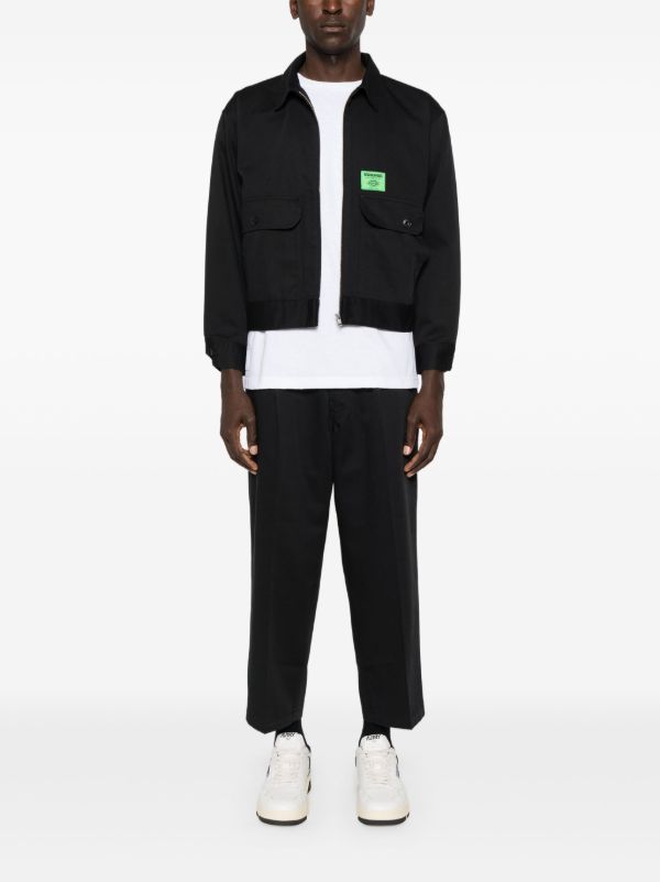 Browns Neighborhood Pressed Crease Cropped Trousers | Browns Cropped Pants